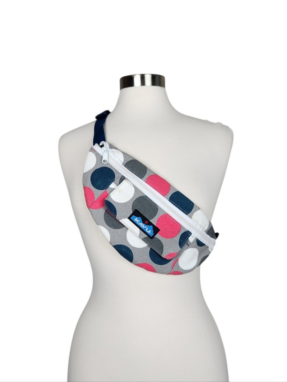 Kavu Got Dots Sling Bag Fanny Pack Belt Bag Unisex Travel Vacation Hiking Canvas